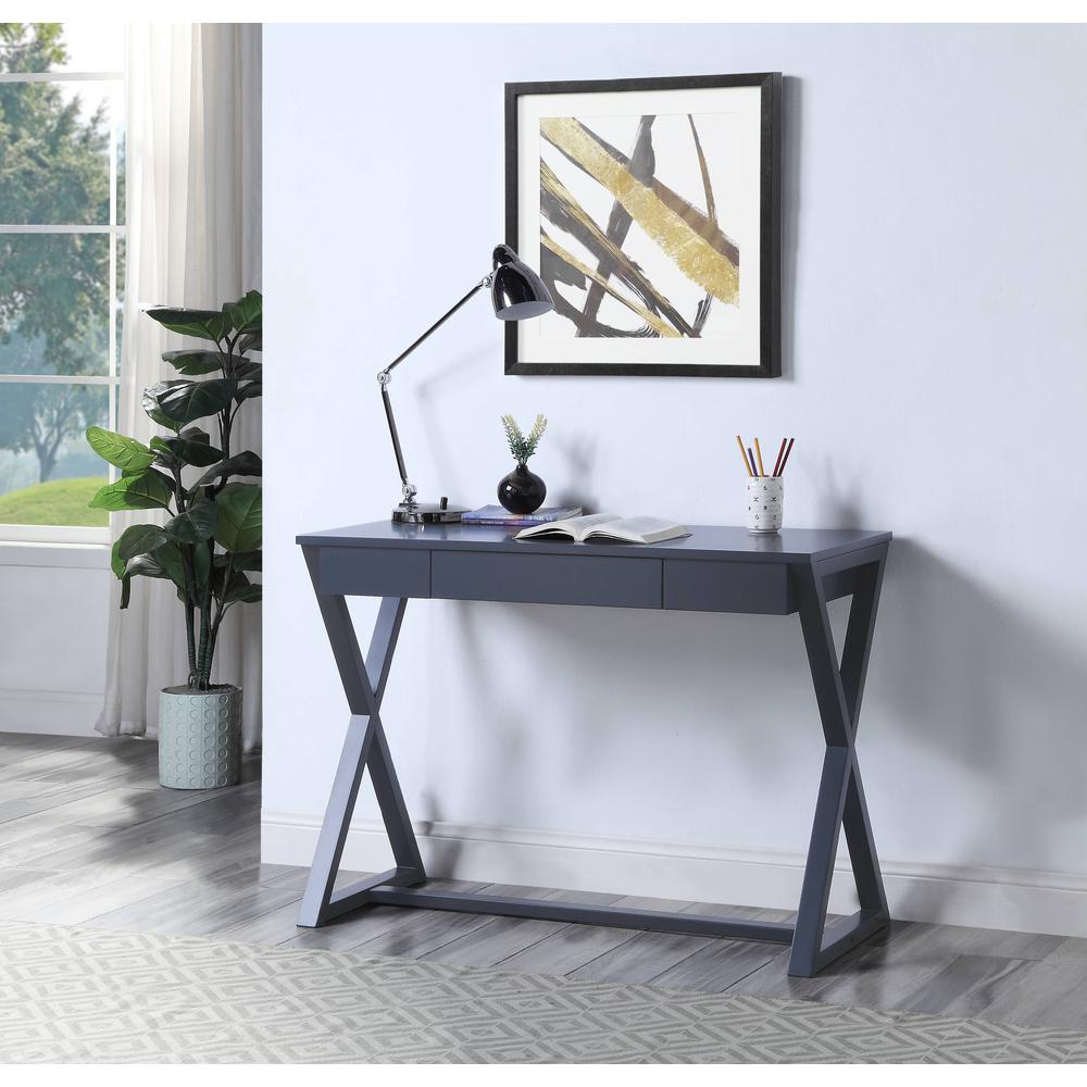 Nalo Charcoal Finish Console Table. Picture 6