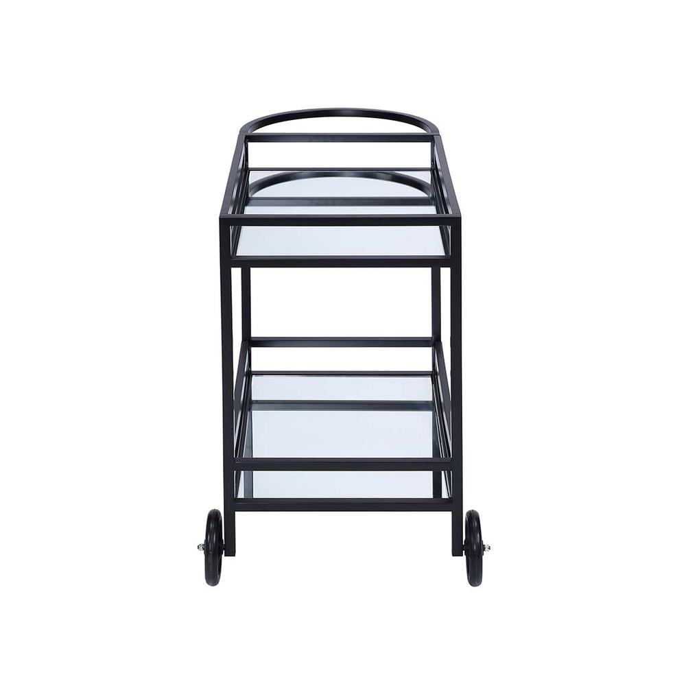 Colson Black Finish  Serving Cart. Picture 4