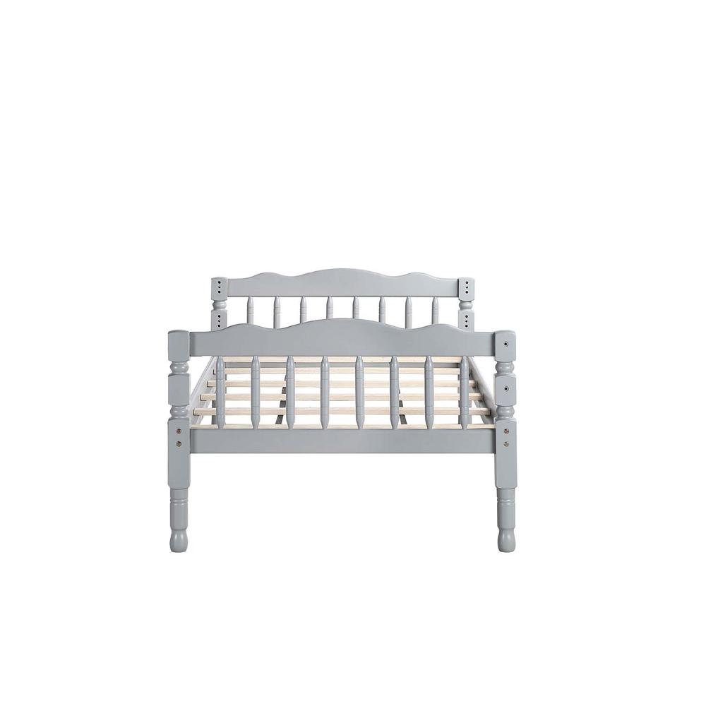 Homestead Gray Finish Twin/Twin Bunk Bed. Picture 4