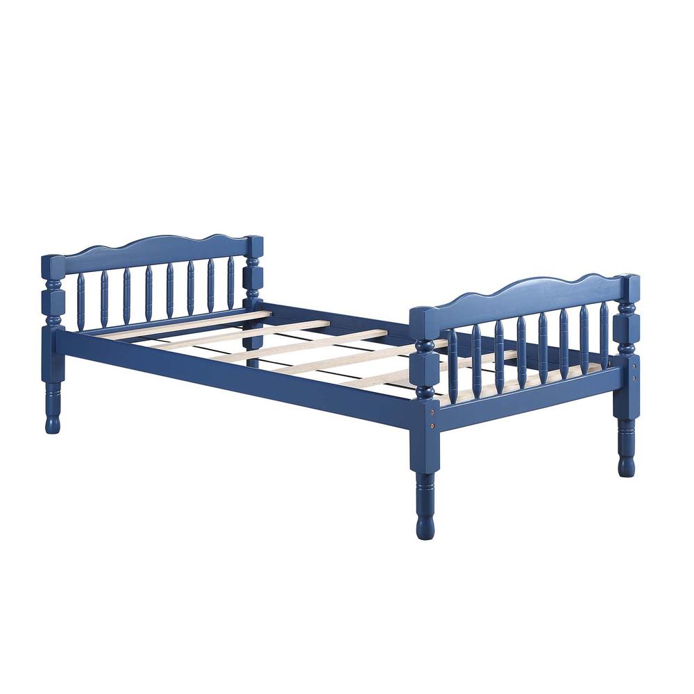 Homestead Dark Blue Finish Twin/Twin Bunk Bed. Picture 3