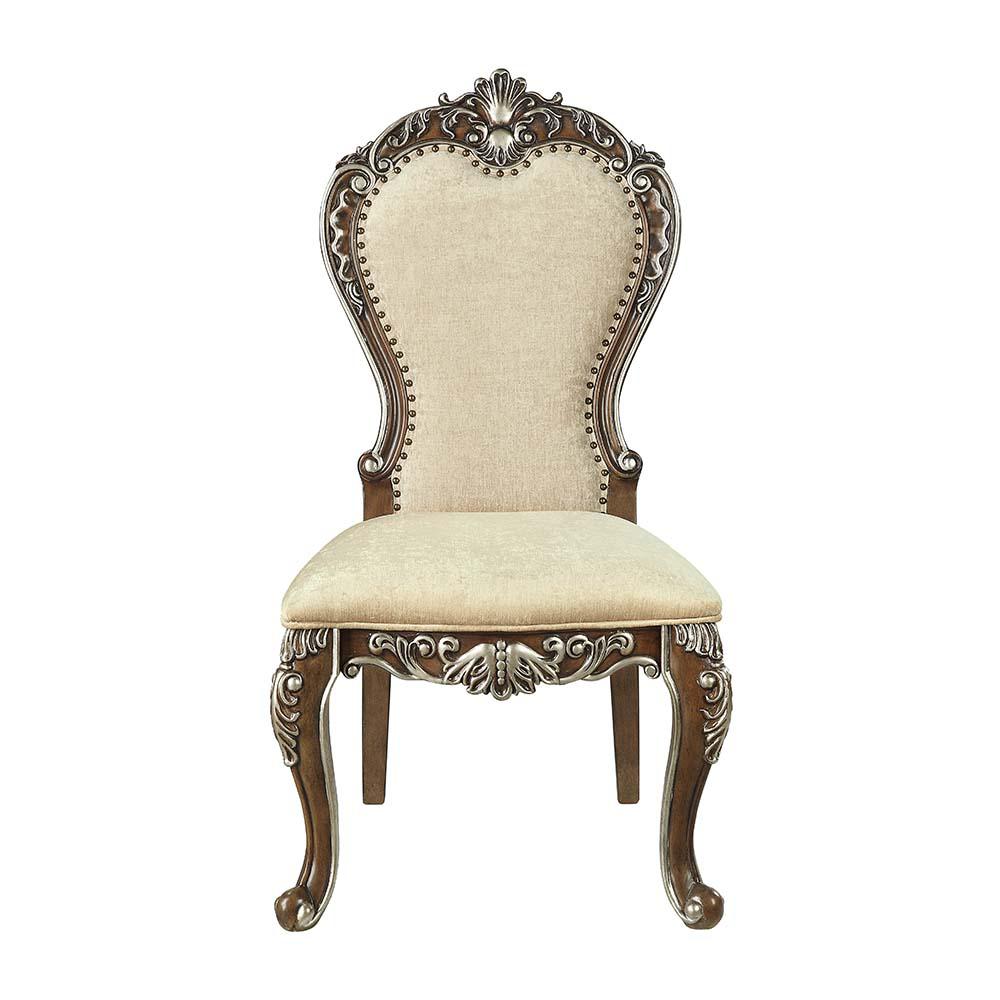 Latisha Antique Oak Finish Side Chair(Set-2). Picture 2