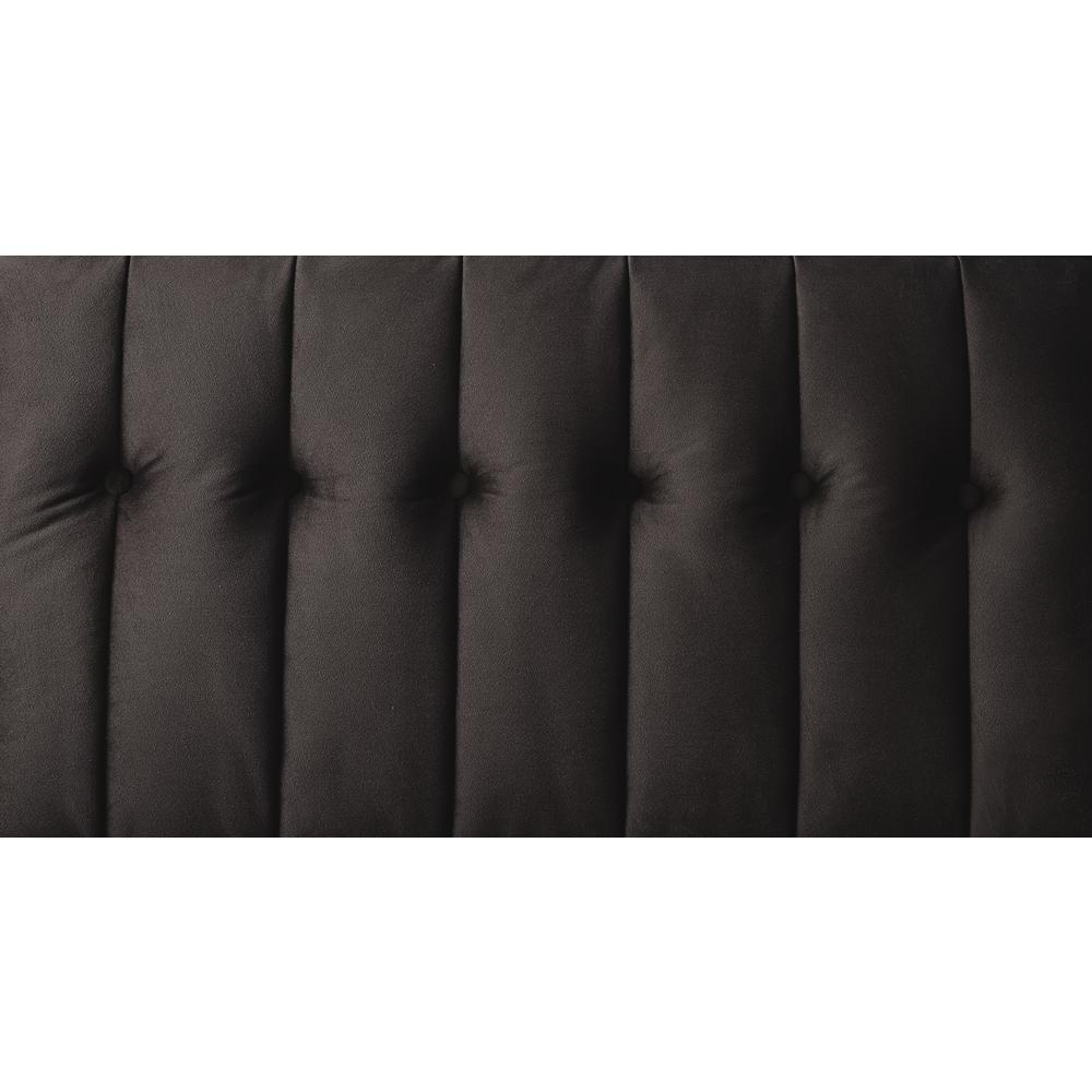 Qinven Adjustable Sofa , Dark Brown Velvet (LV00086). Picture 13