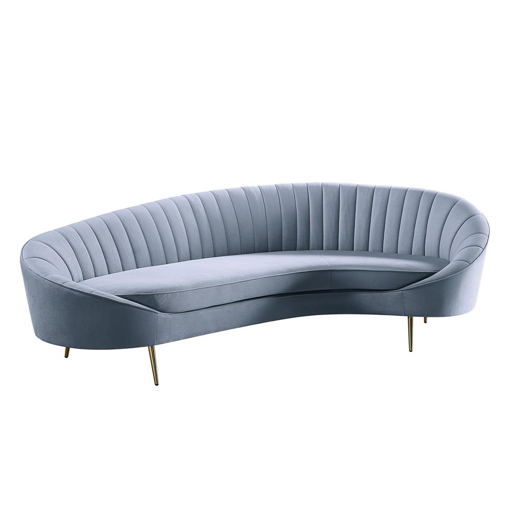 Ballard Sofa, Light Gray Velvet (LV00204). Picture 2