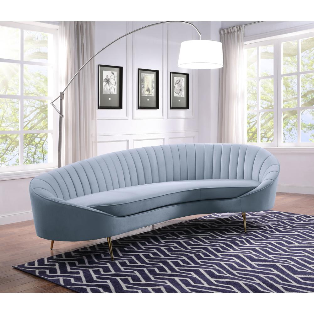 Ballard Sofa, Light Gray Velvet (LV00204). Picture 6