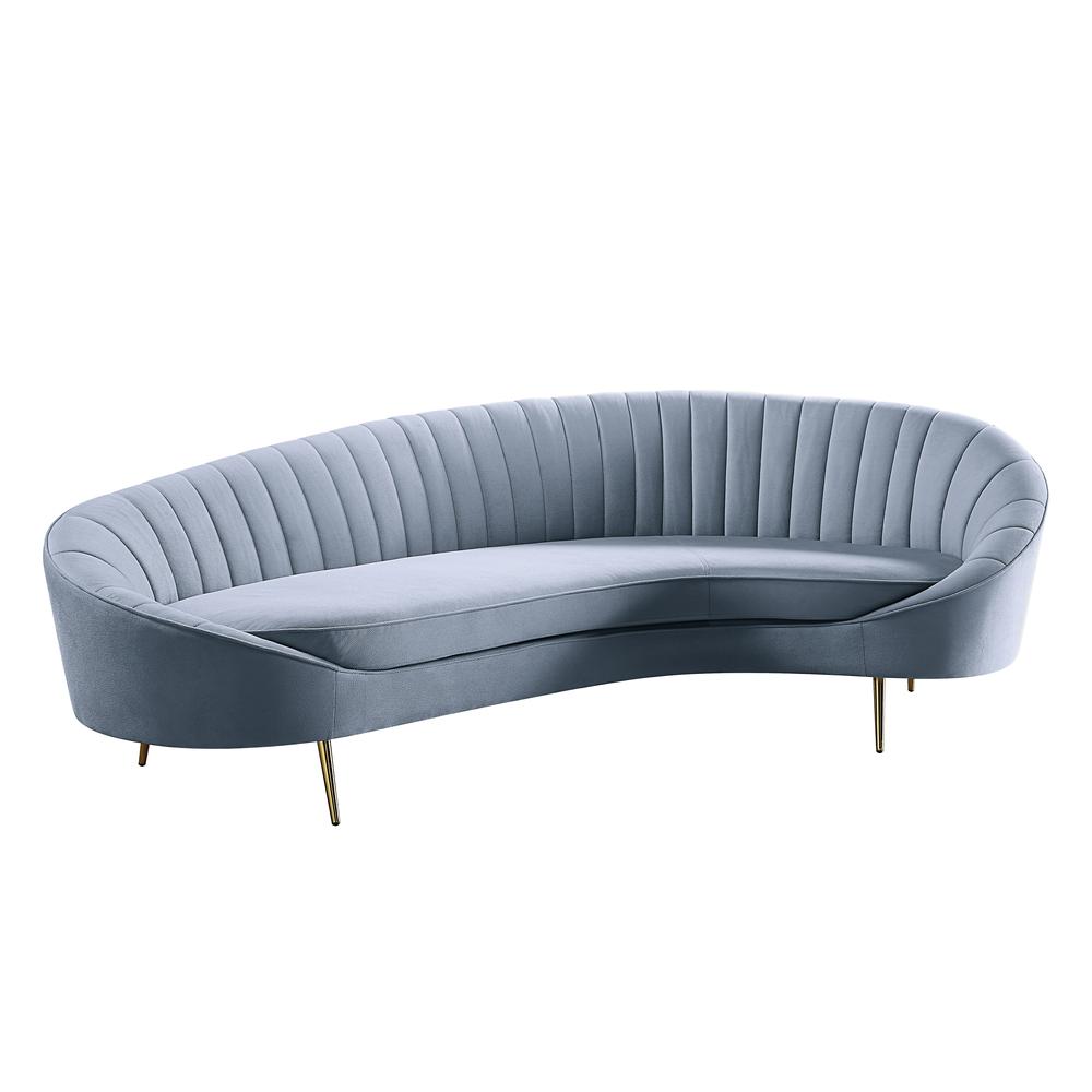 Ballard Sofa, Light Gray Velvet (LV00204). Picture 7