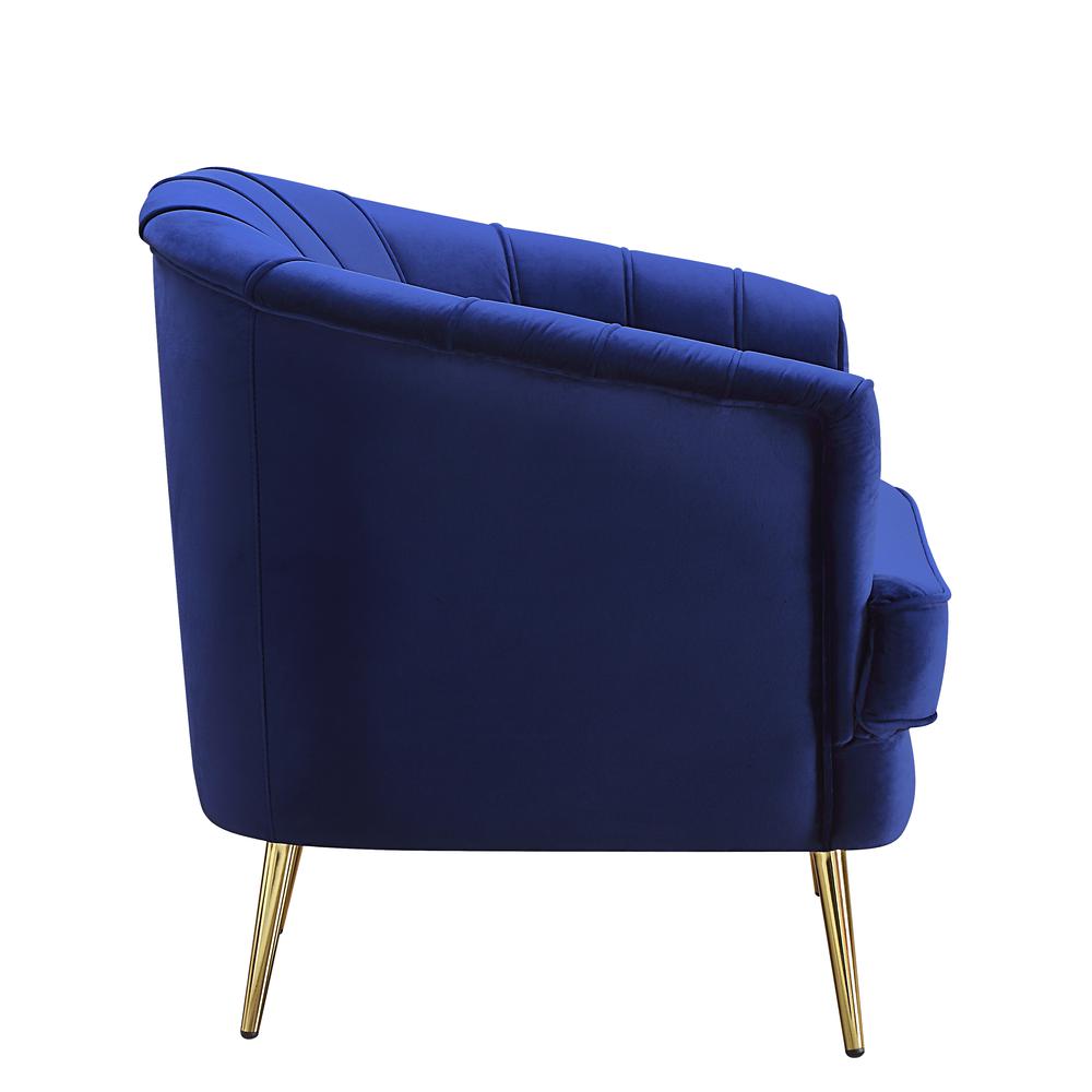 Eivor Chair, Blue Velvet (LV00211). Picture 10