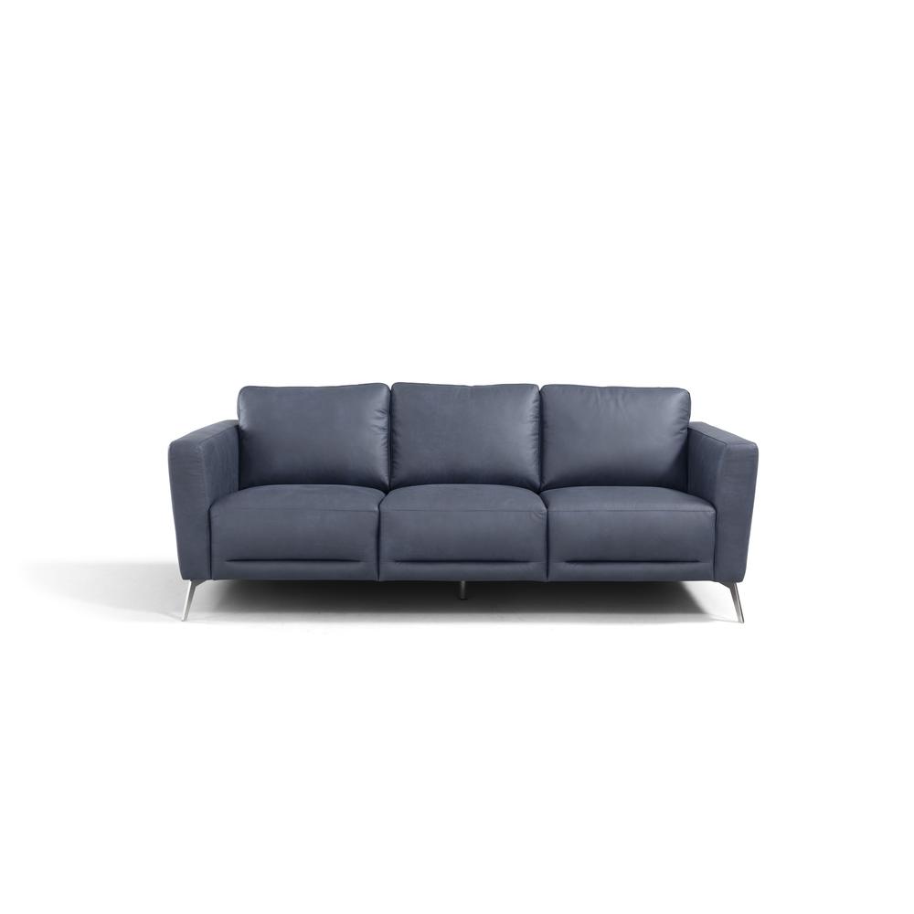 Astonic Sofa , Blue Leather (LV00212). Picture 10