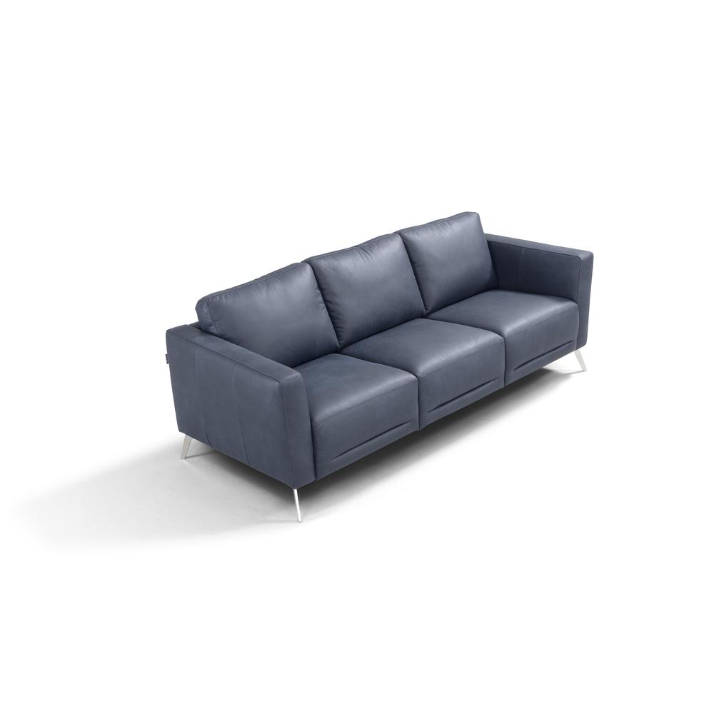 Astonic Sofa , Blue Leather (LV00212). Picture 11
