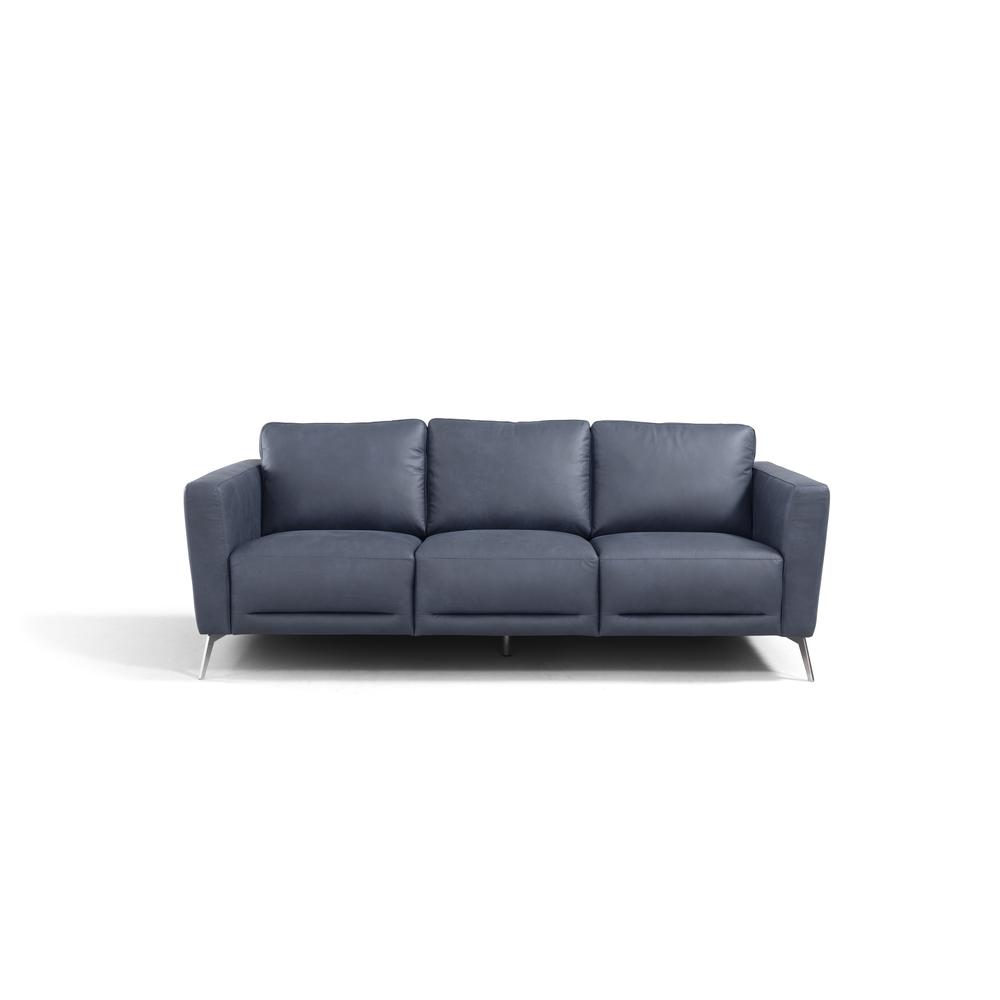 Astonic Sofa , Blue Leather (LV00212). Picture 15