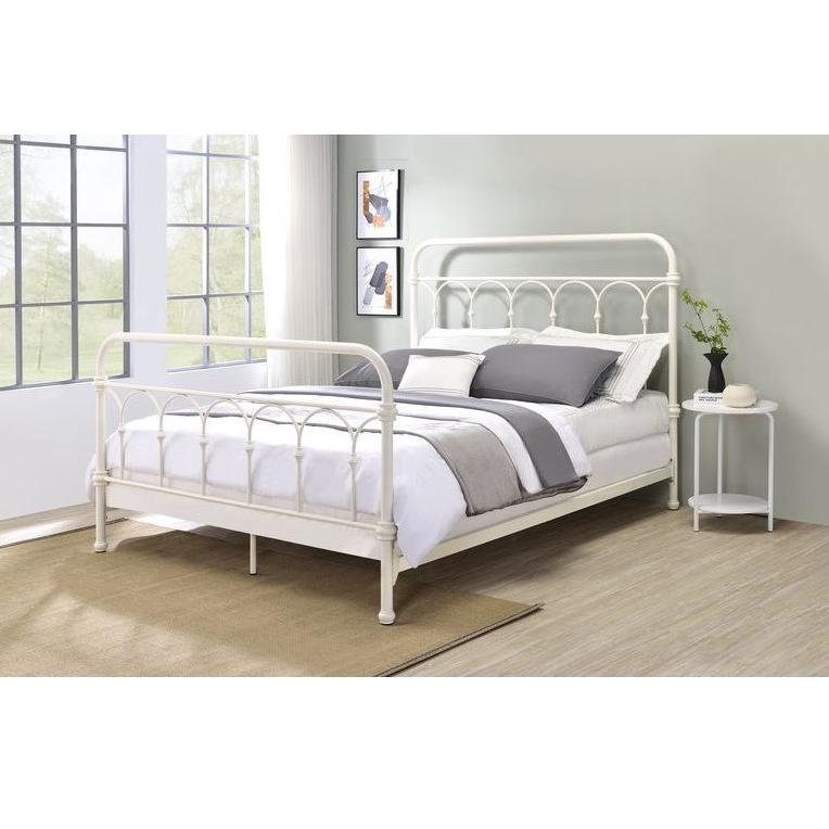 ACME Citron Full Bed, White Finish. Picture 1