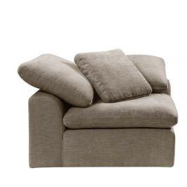 ACME Naveen Modular - Wedge w/1 Pillow, Beige Linen. Picture 1
