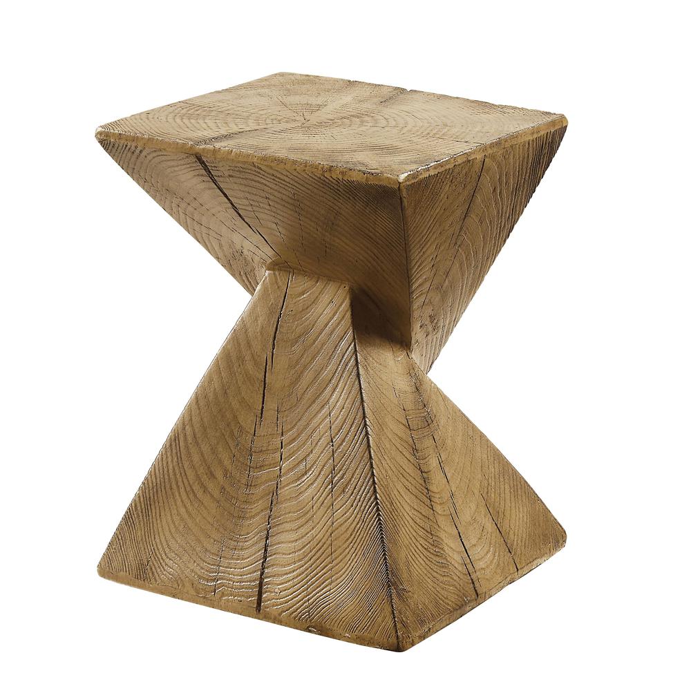 Zahi Accent Table, Oak Finish. Picture 1