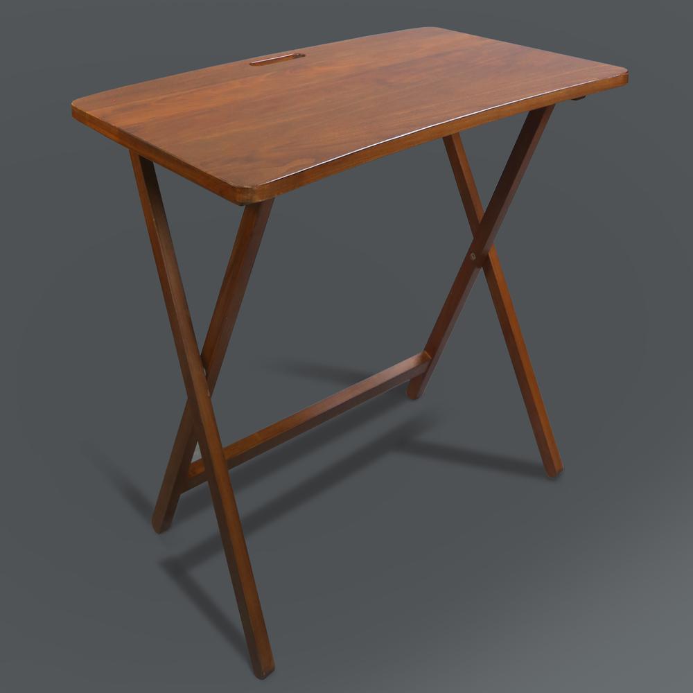 Arizona Folding Table with Solid American Gum - Sweet Oak. Picture 14