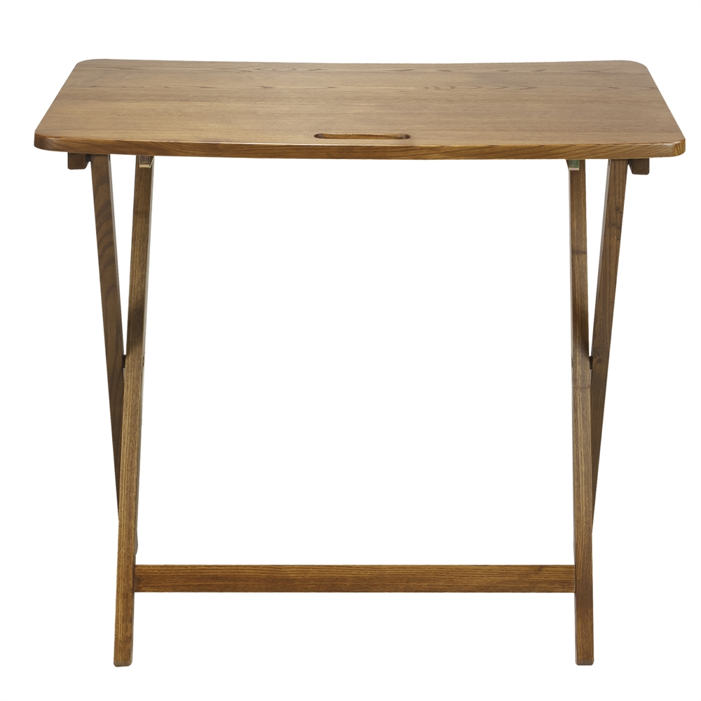 American Trails Arizona Folding Table with Solid American Red Oak. Picture 4