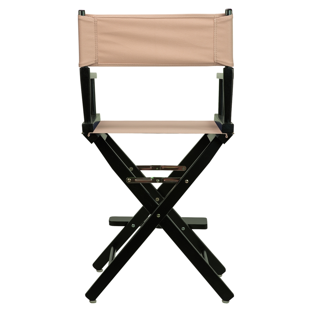 24" Director's Chair Black Frame-Tan Canvas. Picture 4