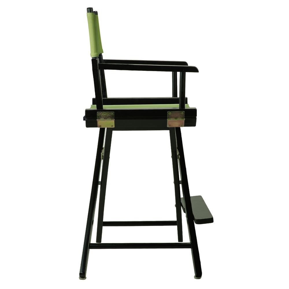 24" Director's Chair Black Frame-Lime Green Canvas. Picture 3