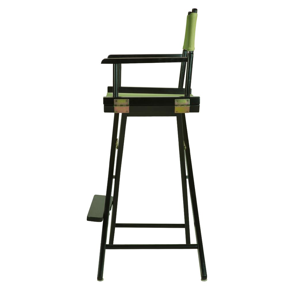30" Director's Chair Black Frame-Lime Green Canvas. Picture 2