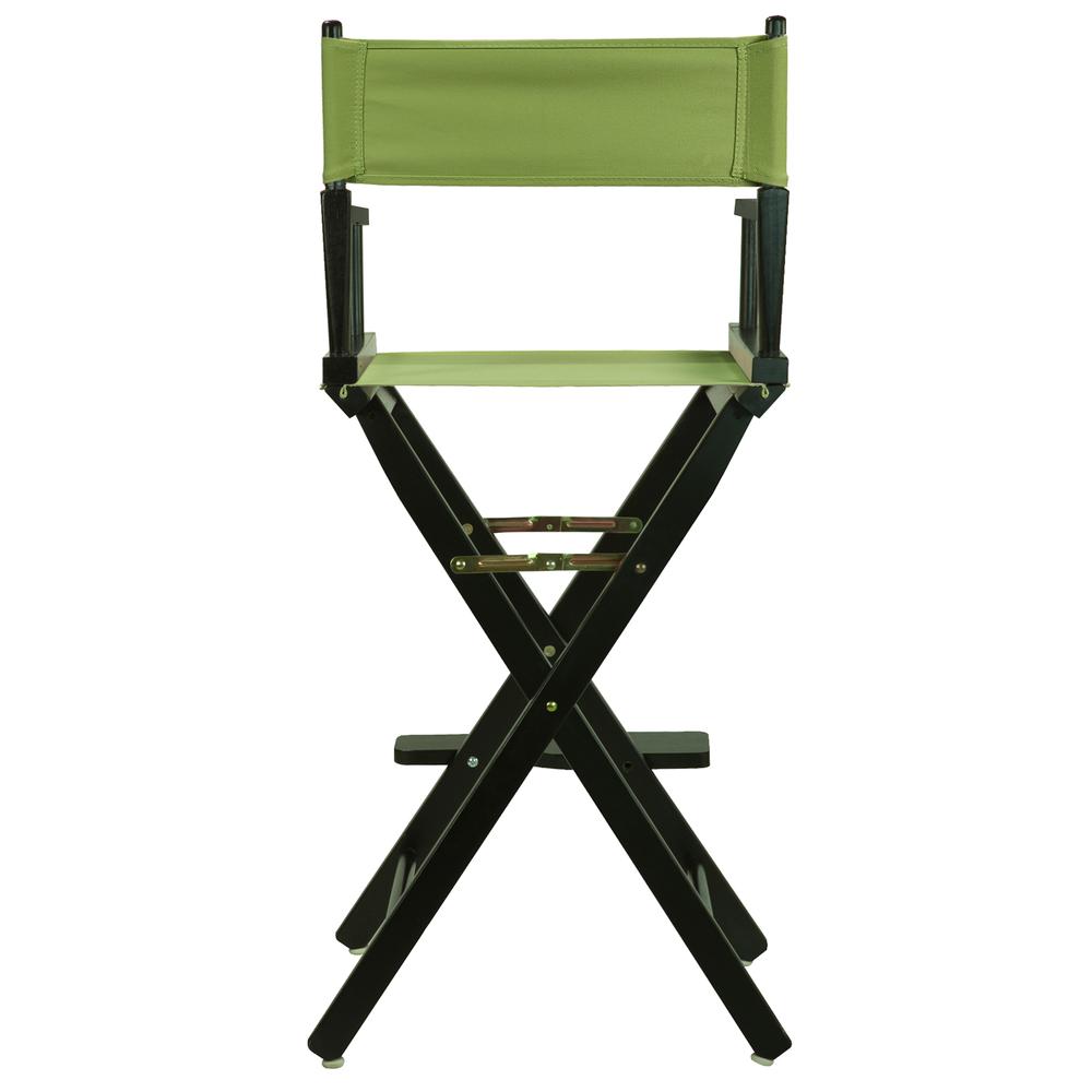 30" Director's Chair Black Frame-Lime Green Canvas. Picture 4