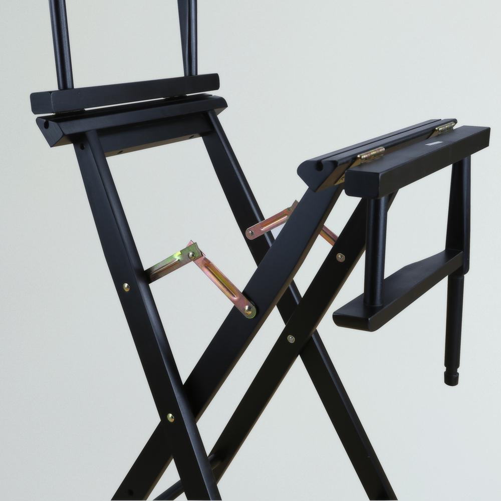 30" Director's Chair Black Frame-Lime Green Canvas. Picture 8