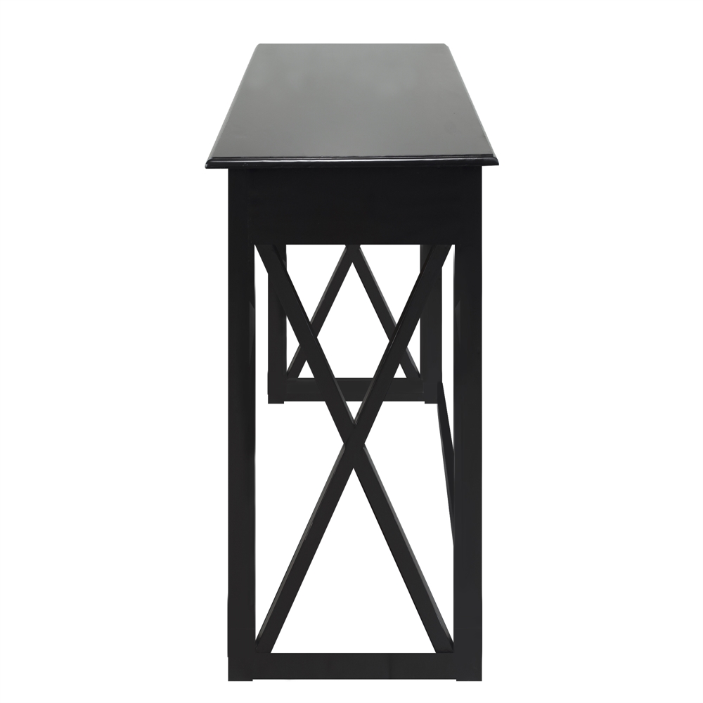 Bay View Console Table-Black. Picture 3
