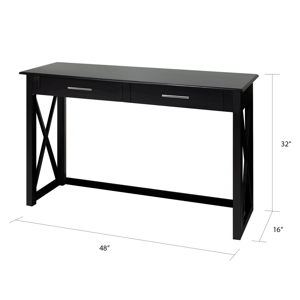 Bay View Console Table-Black. Picture 5