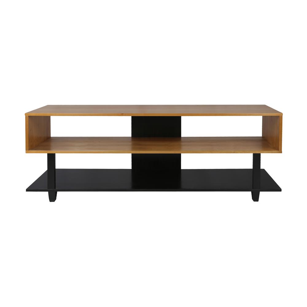Creek TV Stand with Solid American Cherry. Picture 1