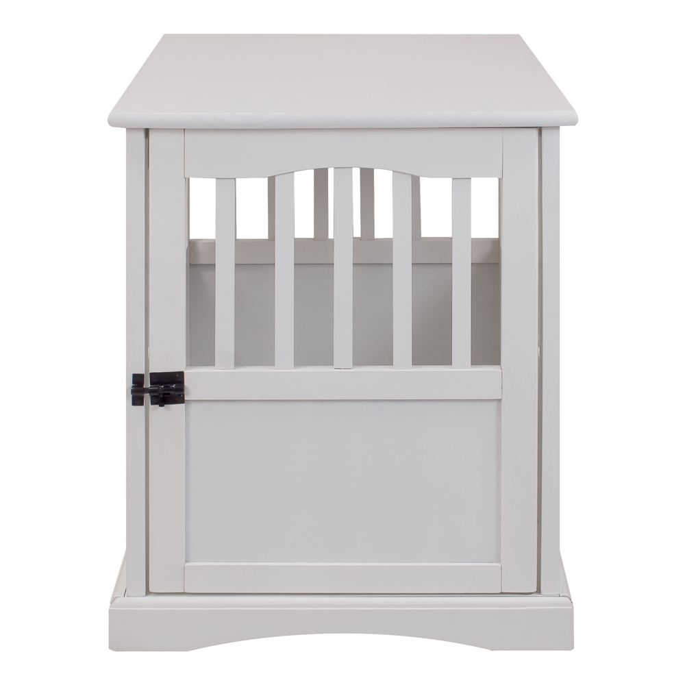 Pet Crate End Table-White. Picture 2