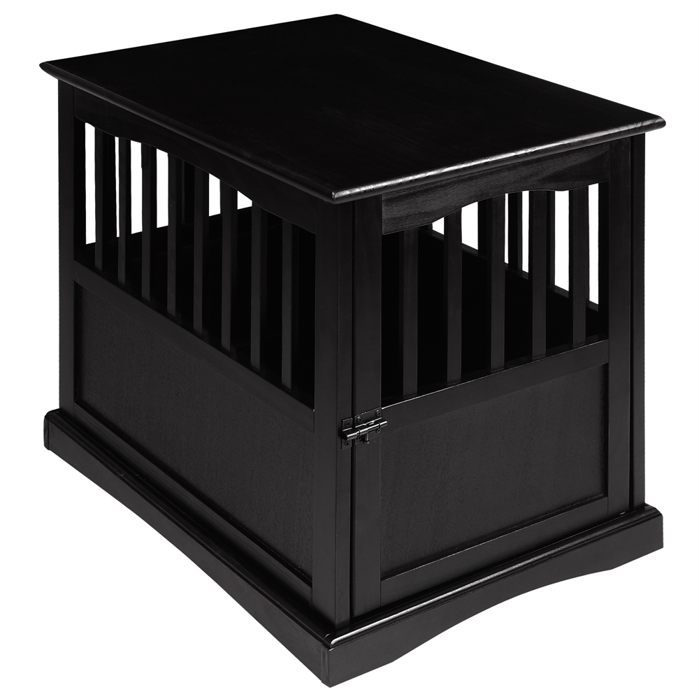 Pet Crate End Table-Black. Picture 3