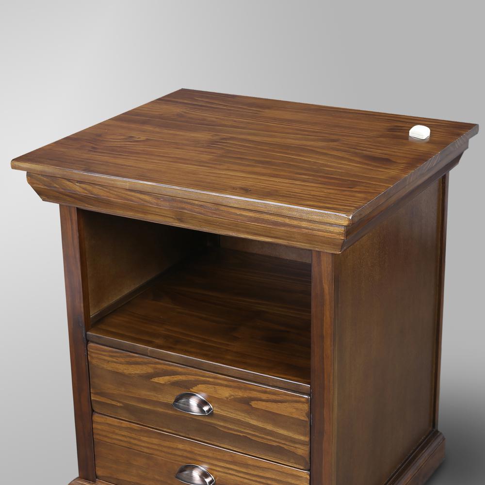 Lincoln Nightstand with Concealed Compartment, Concealment Furniture. Picture 11