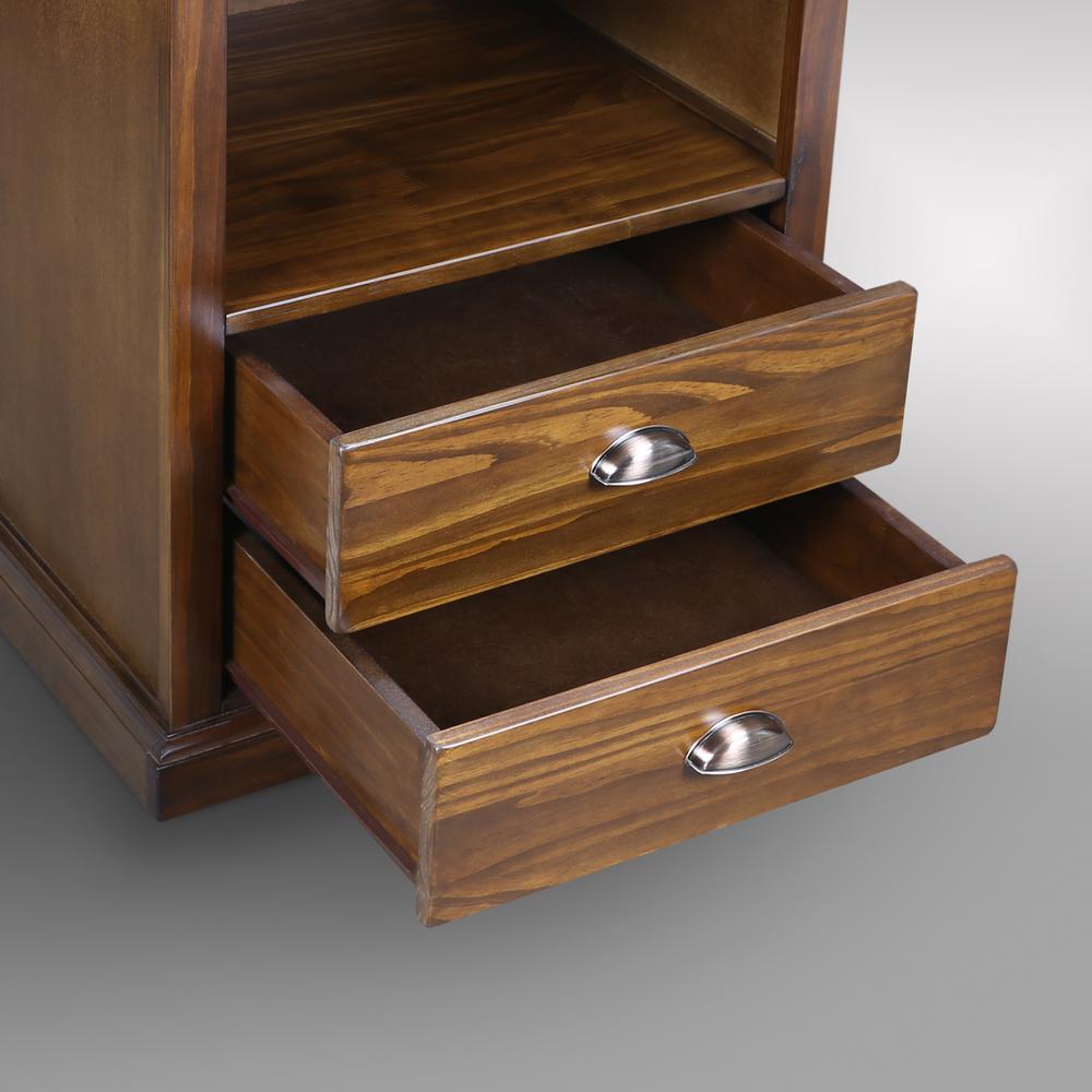 Lincoln Nightstand with Concealed Compartment, Concealment Furniture. Picture 13