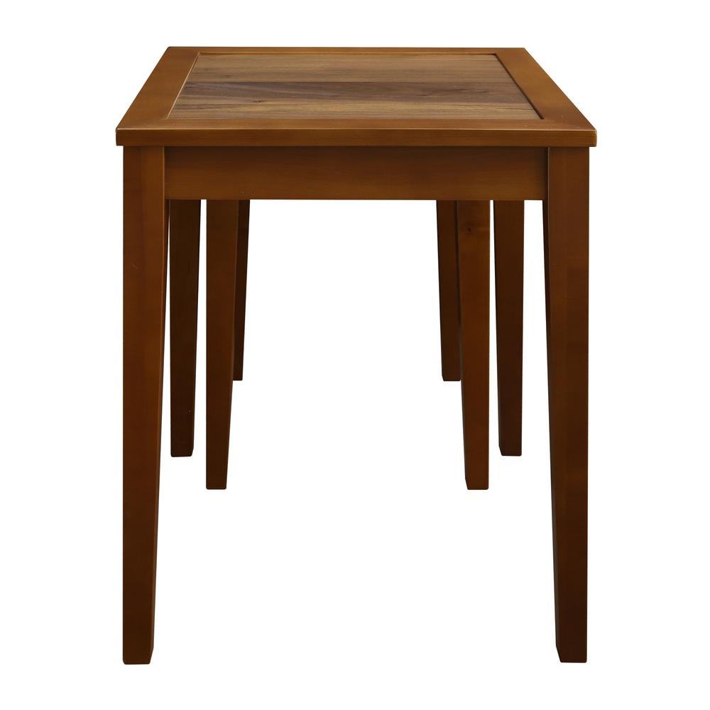 Lincoln Nesting End Tables with Concealed Compartment, Solid American Walnut Top. Picture 4
