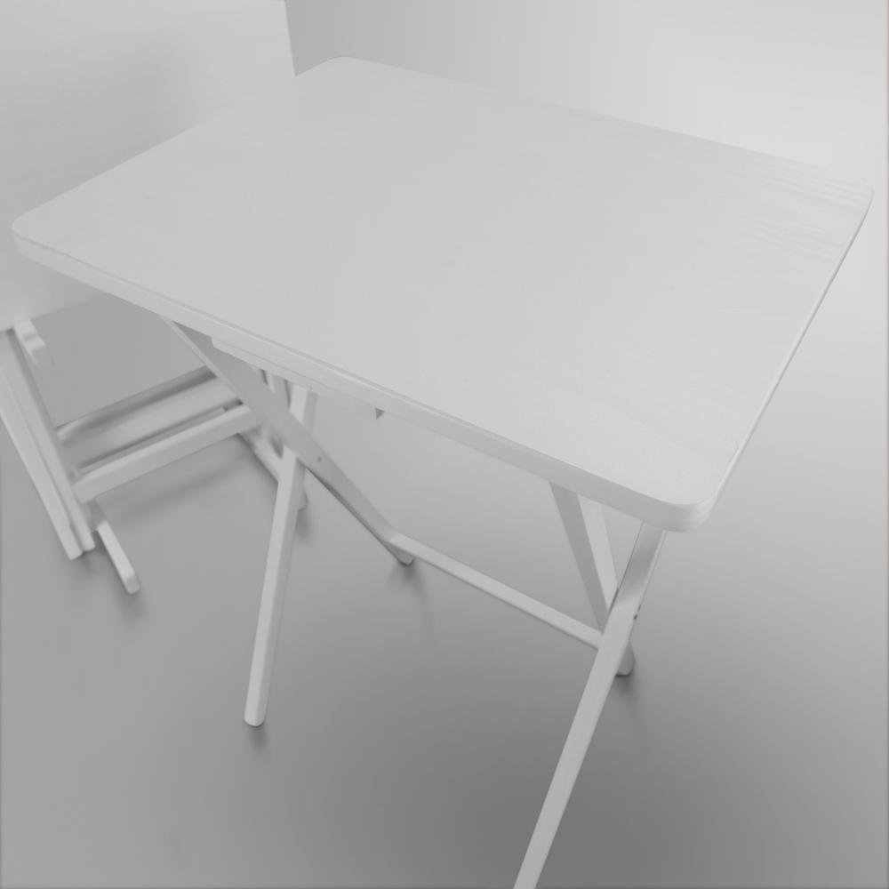 5pcs Tray Table Set - White. Picture 10