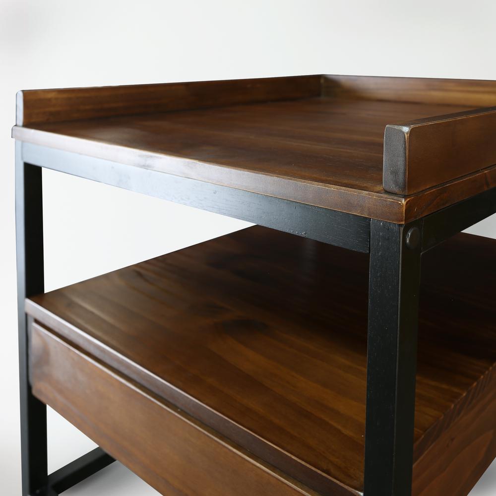 Horizon End Table with Drawer. Picture 10