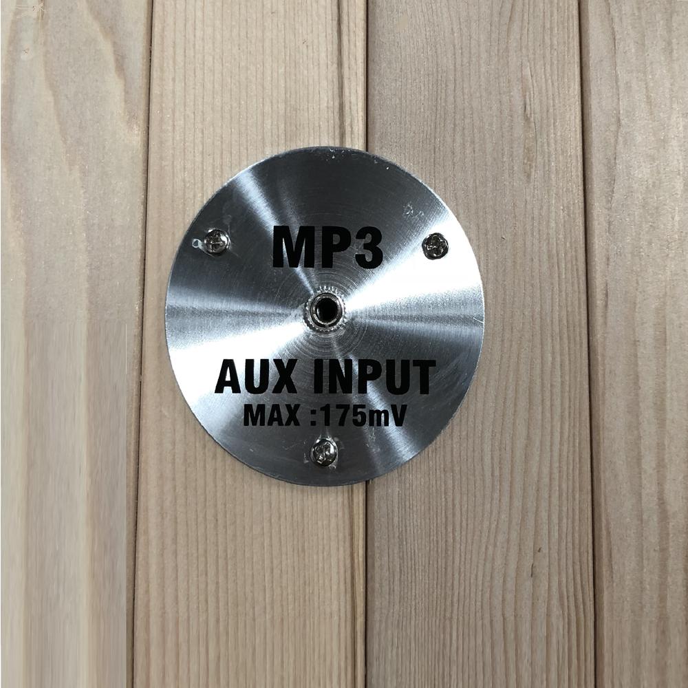 Maxxus "Aspen" Dual Tech 2 person Low EMF FAR Infrared Sauna Canadian Hemlock. Picture 6