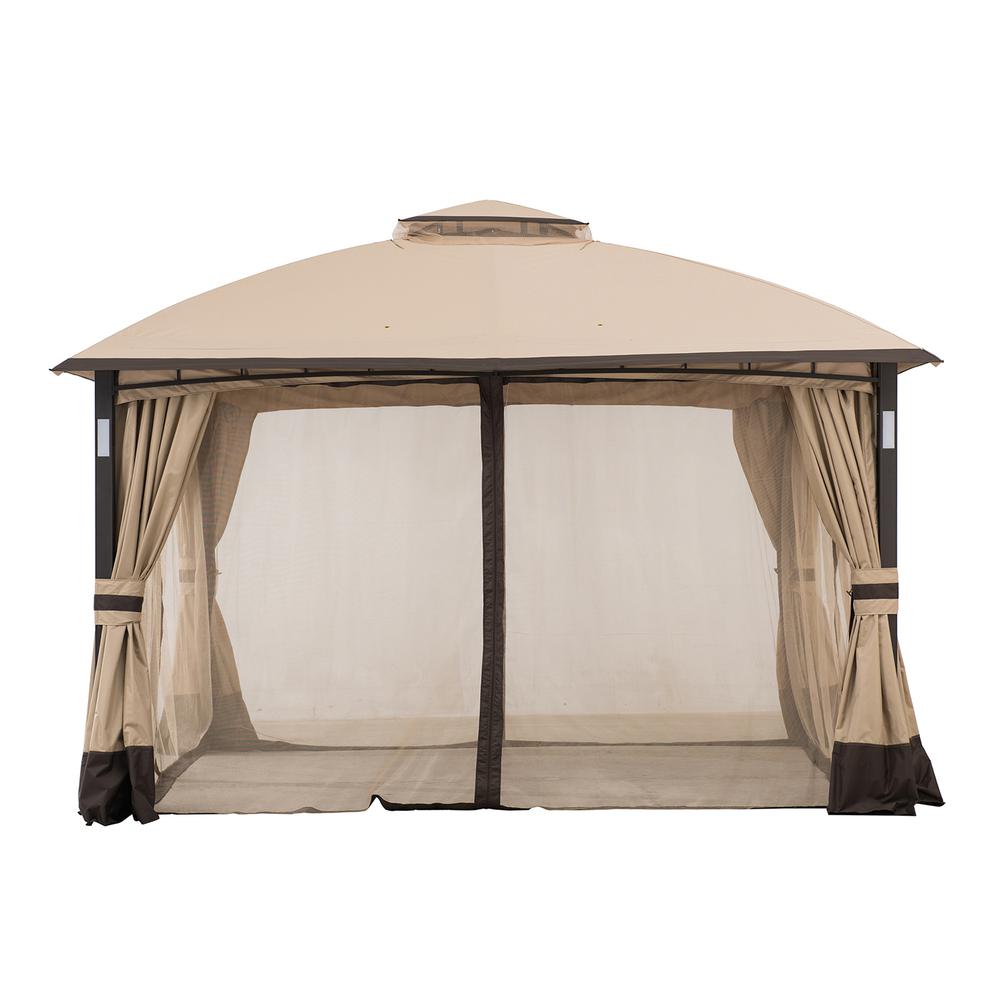 Netting For 11x13 Moorehead Domed Soft Top Gazebo. Picture 1