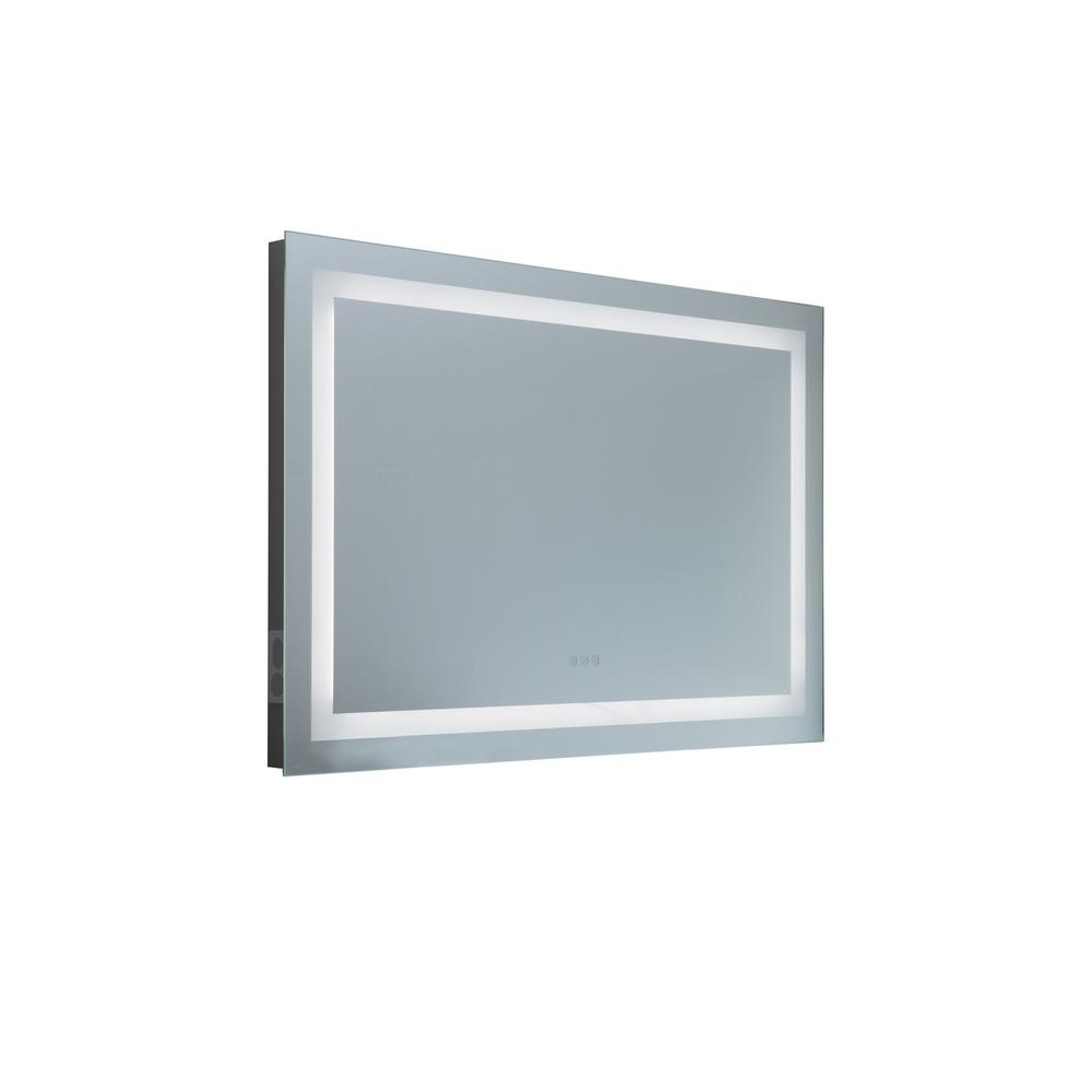 Sunjoy 48 in. x 32 in. Luxury LED Mirror with Bluetooth Sound. Picture 5
