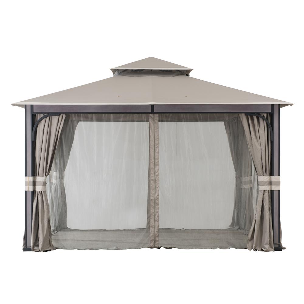 SummerCove Roberts 11 ft. x 13 ft. 2-tier Gazebo. Picture 20