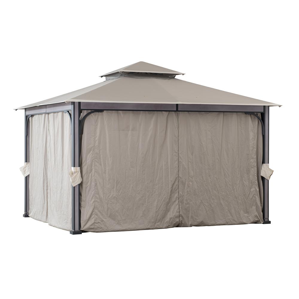 SummerCove Roberts 11 ft. x 13 ft. 2-tier Gazebo. Picture 22