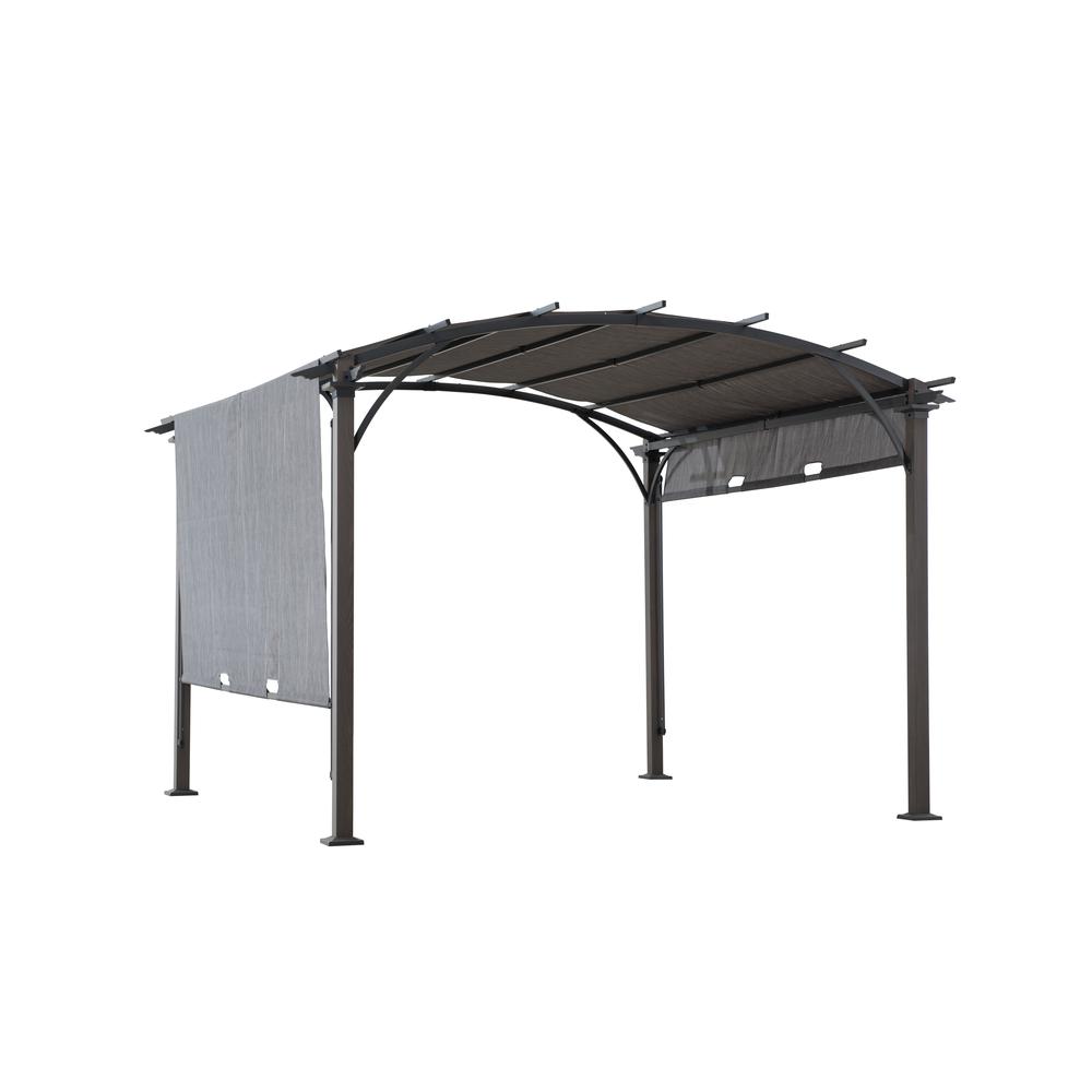 Pergola with Adjustable Canopy for Patio, Backyard, and Garden. Picture 6
