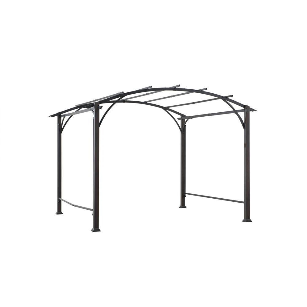 Pergola with Adjustable Canopy for Patio, Backyard, and Garden. Picture 8