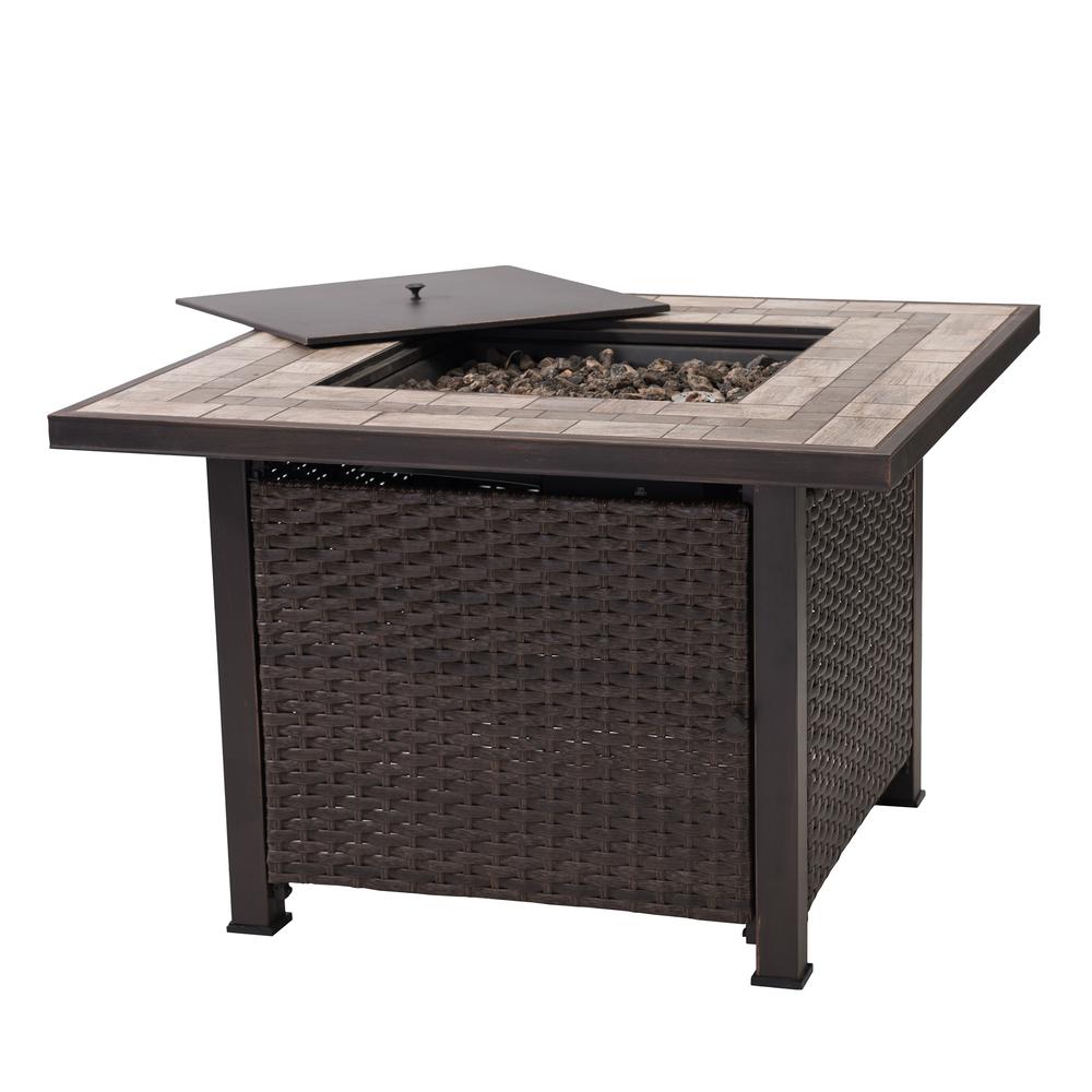 Sunjoy 38 in. Gas Fire Pit Table. Picture 3