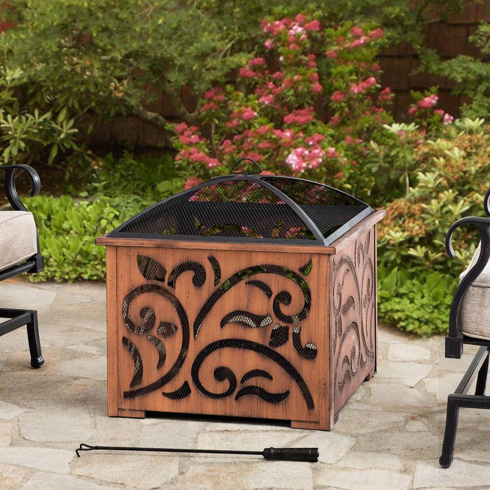 Sunjoy 26 Inch Fire Pit for Outside. Picture 15