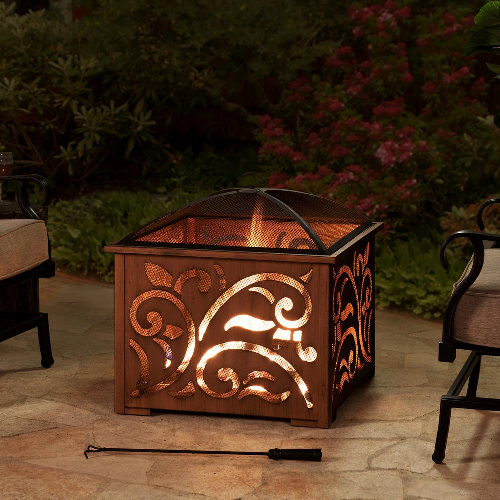 Sunjoy 26 Inch Fire Pit for Outside. Picture 16