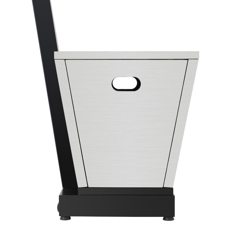 Sunjoy 45,000 BTU Black Steel Outdoor Patio Portable Offset Propane Gas Heater. Picture 1