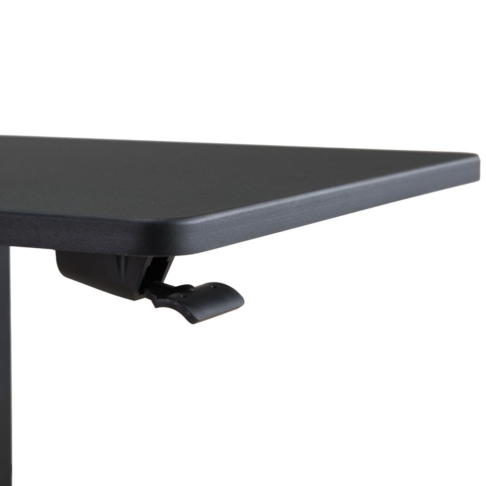 Sit-Stand Adjustable Laptop Office Table Study Pneumatic Portable Standing Desk. Picture 7