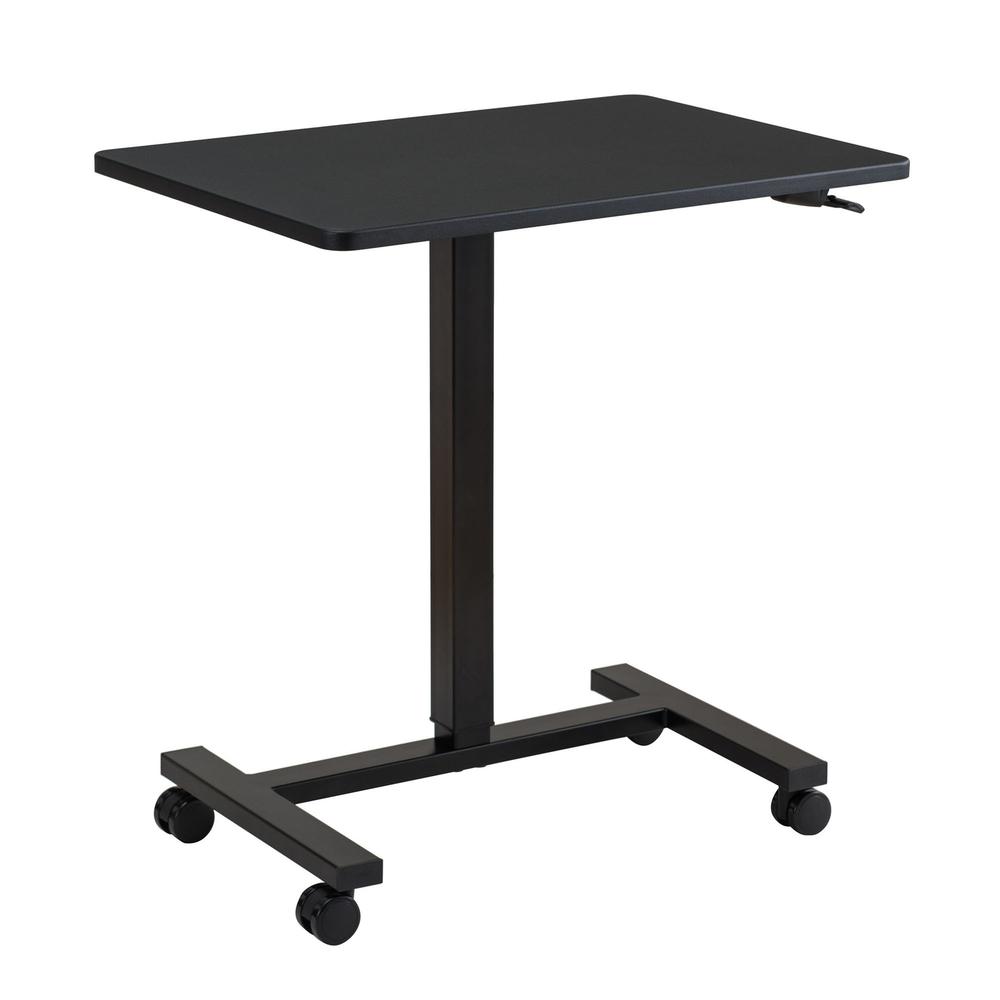 Sit-Stand Adjustable Laptop Office Table Study Pneumatic Portable Standing Desk. Picture 1