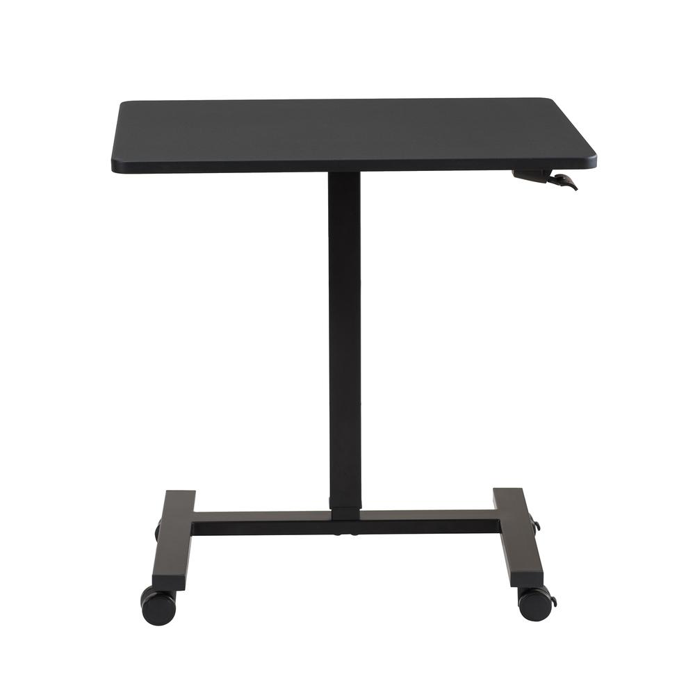 Sit-Stand Adjustable Laptop Office Table Study Pneumatic Portable Standing Desk. Picture 2