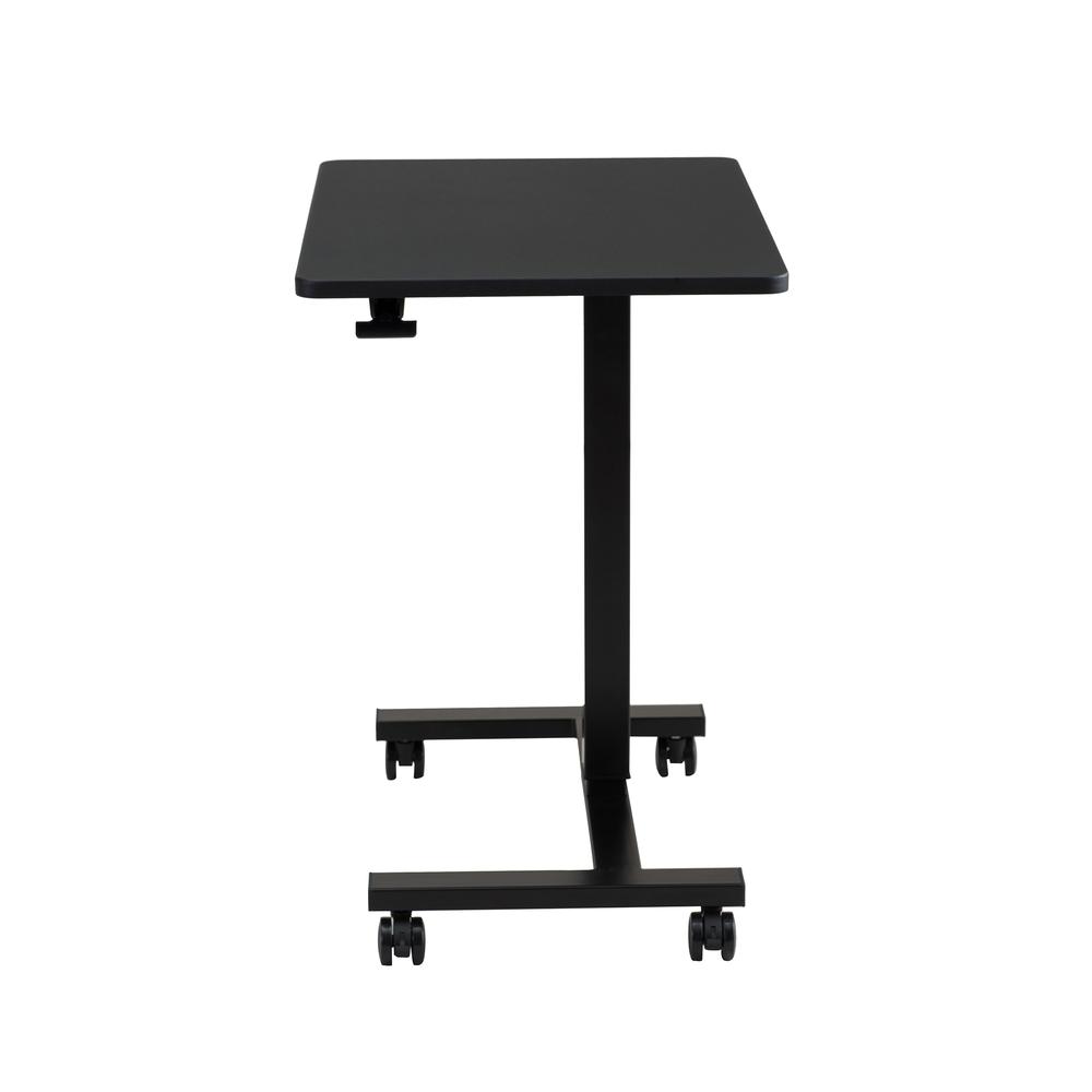 Sit-Stand Adjustable Laptop Office Table Study Pneumatic Portable Standing Desk. Picture 9