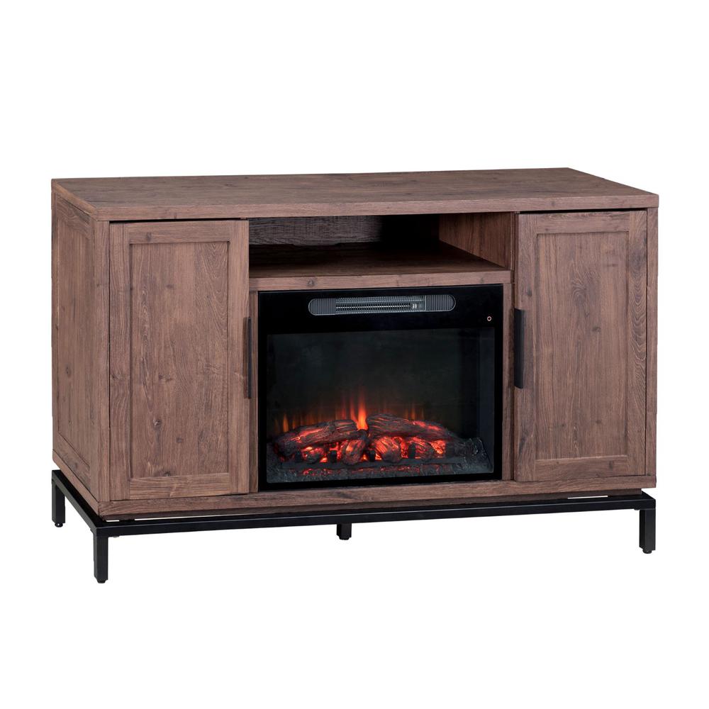 Sunjoy Oswin 60 in. W Indoor Living Room TV Console Electric Powered Fireplace. Picture 3