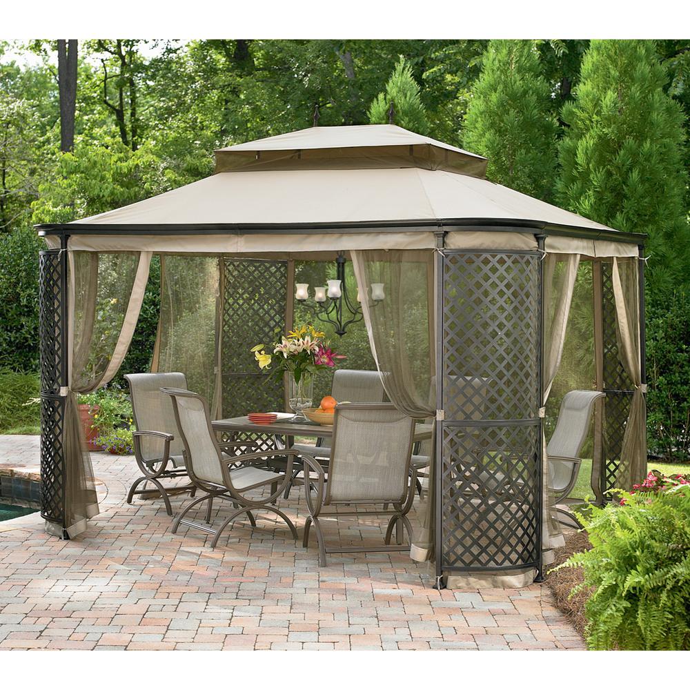 Replacement Canopy Set for L-GZ278PST-1 Lattice Panel Gazebo. Picture 2